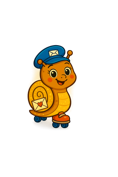 Pia Post, die Postschnecke Pia Post, die Postschnecke