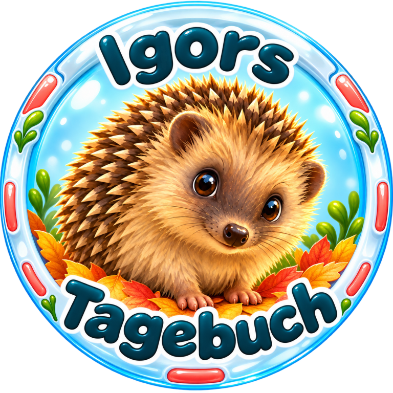 Igors Tagebuch - Tagebuch eines klei9nen Igels der aufgepäppelt wird