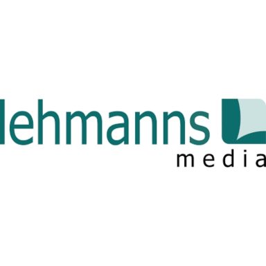 Logo von Lehmanns Media, bestehend aus Schriftzug und Buchsymbol.