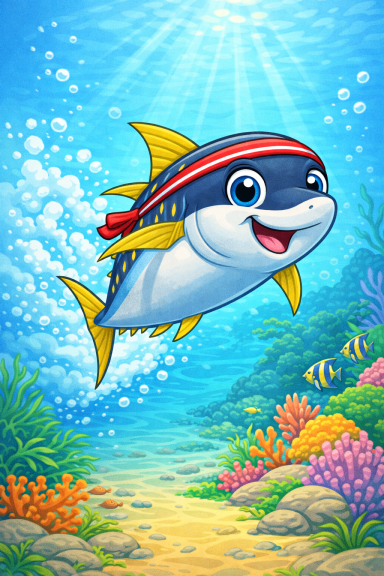 Speedy, der Thunfisch