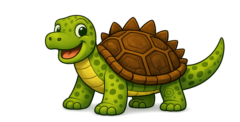 Tronti der Urzeitschnapper – Dino-Schildkröte mit Zackenpanzer und großem Herz