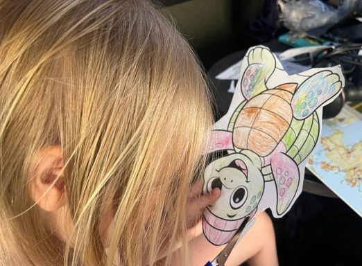 Fini Flosse Ausmalbild