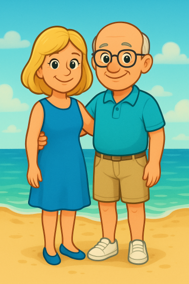 Oma Silvie und Opa Herbert