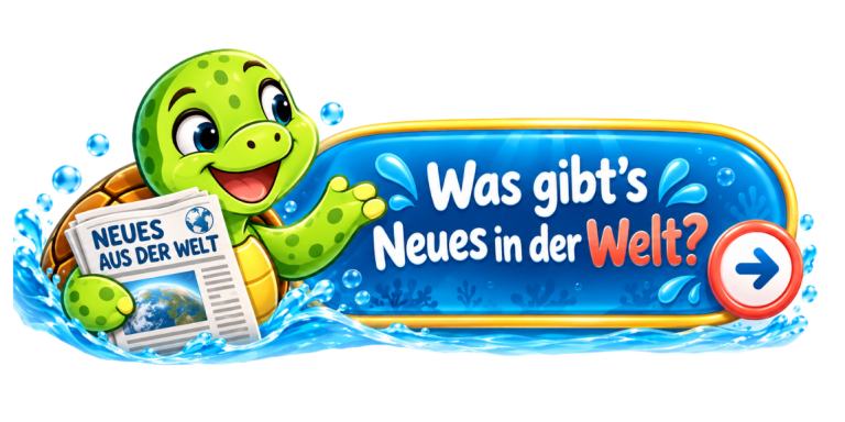 Button: Was gibt´s Neues in der Welt? - Verlinkung zum FINIVERSUM-Blog