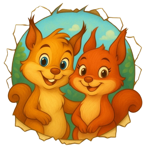 Eichi & Emma – Kinderbuch-Abenteuer mit zwei schlauen Eichhörnchen